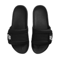 Women's Nike Offcourt Adjust Slides - Black / White - product image from the listing.