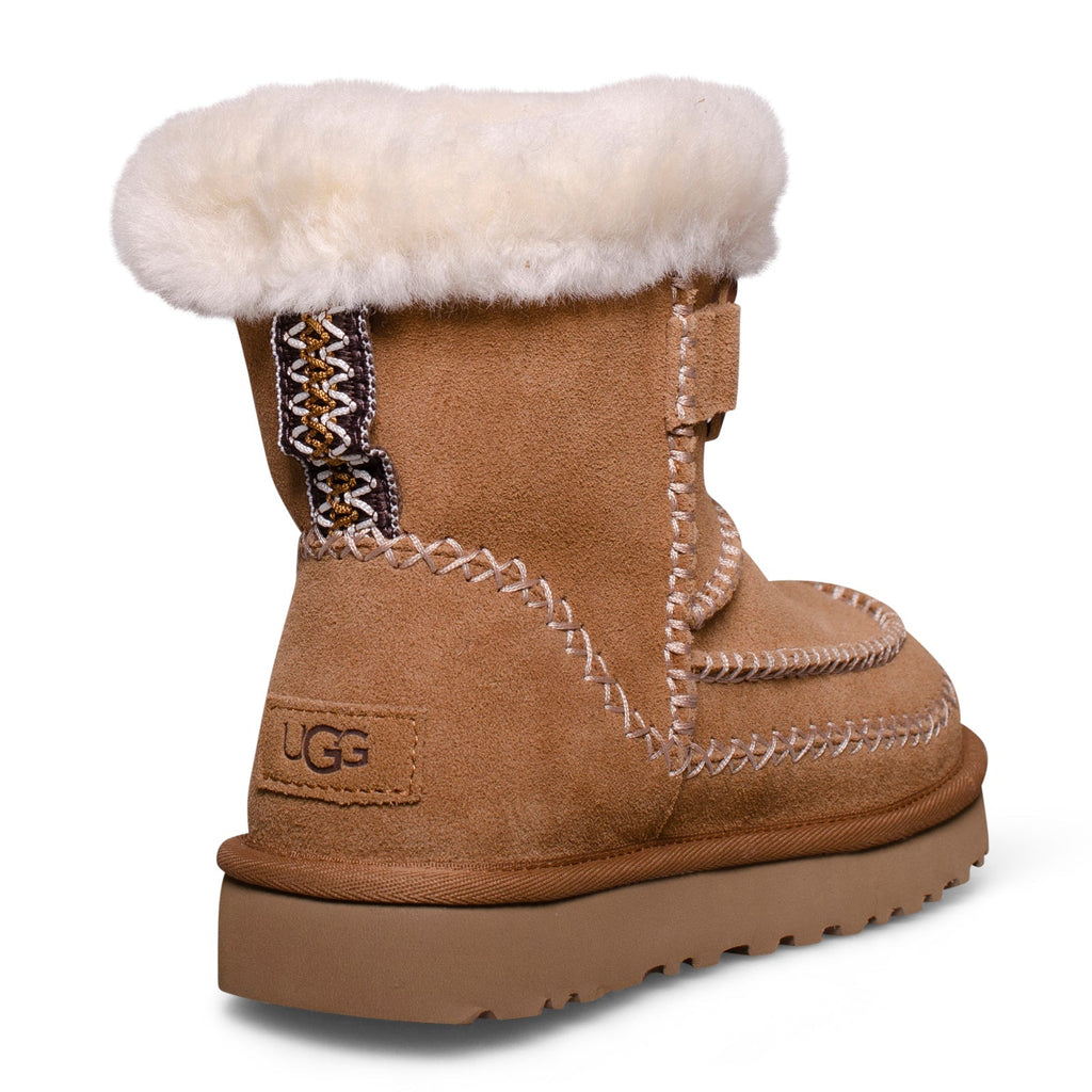 Women's UGG Classic Mini Alpine Chestnut Boots - product image from the listing.