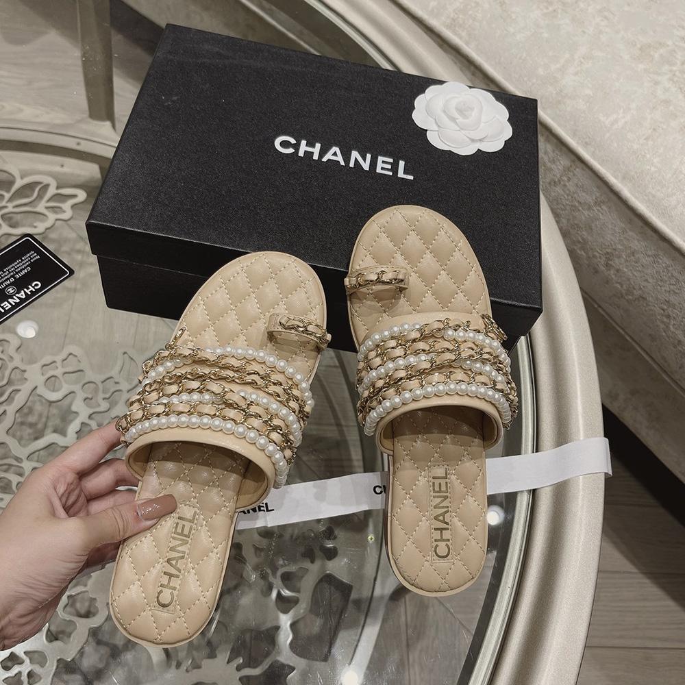 Sandals by Chanel - product photo shown in the listing for this item.