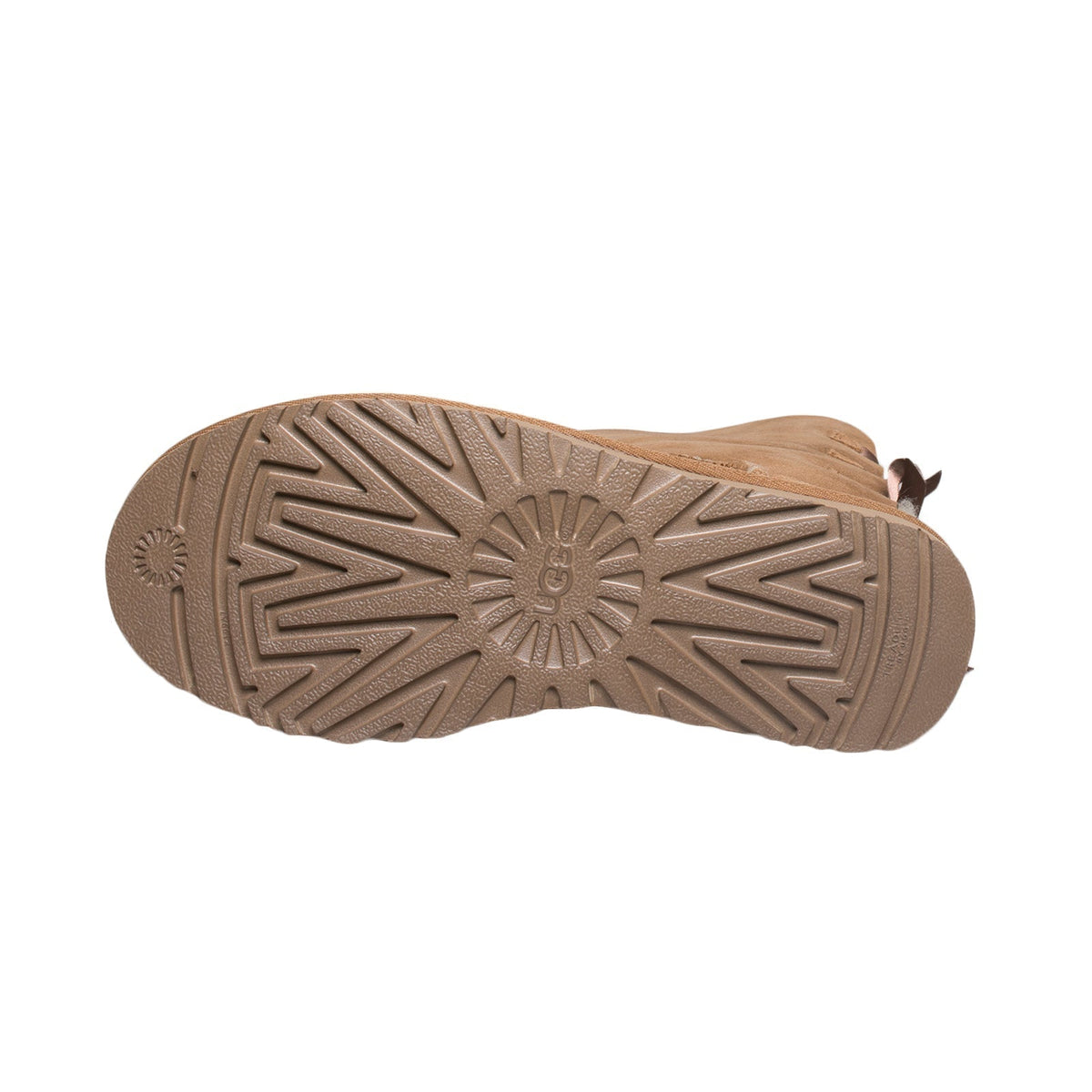 Women's UGG Bailey Bow II Tall Chestnut Boots - product image from the listing.