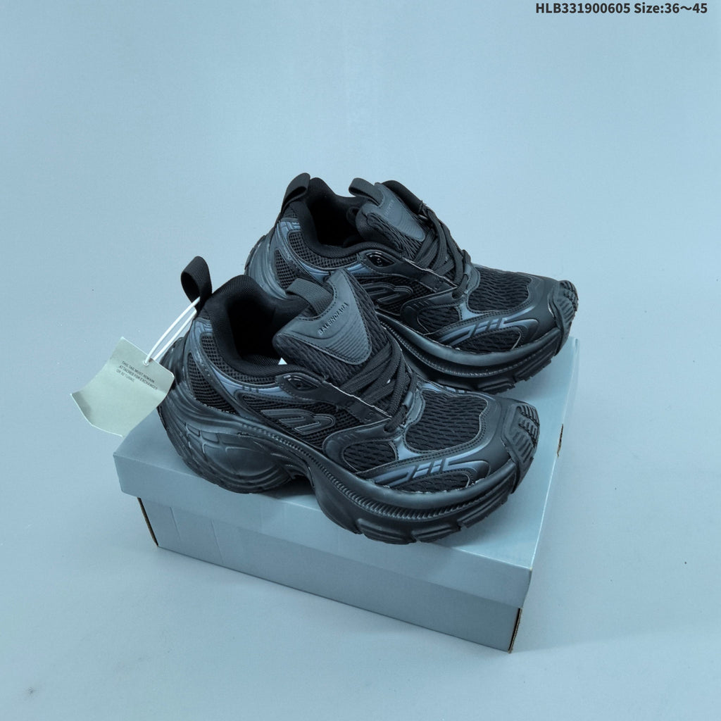 Balenciaga 3XL Trainers in Black Mesh - product image from the listing.