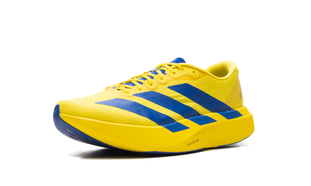 "Yellow Royal Blue" Adizero Evo SL KK3673 - product image from the listing.