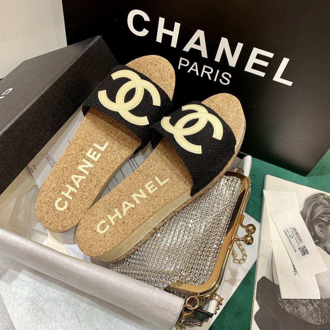 Sandals by Chanel - product photo shown in the listing for this item.