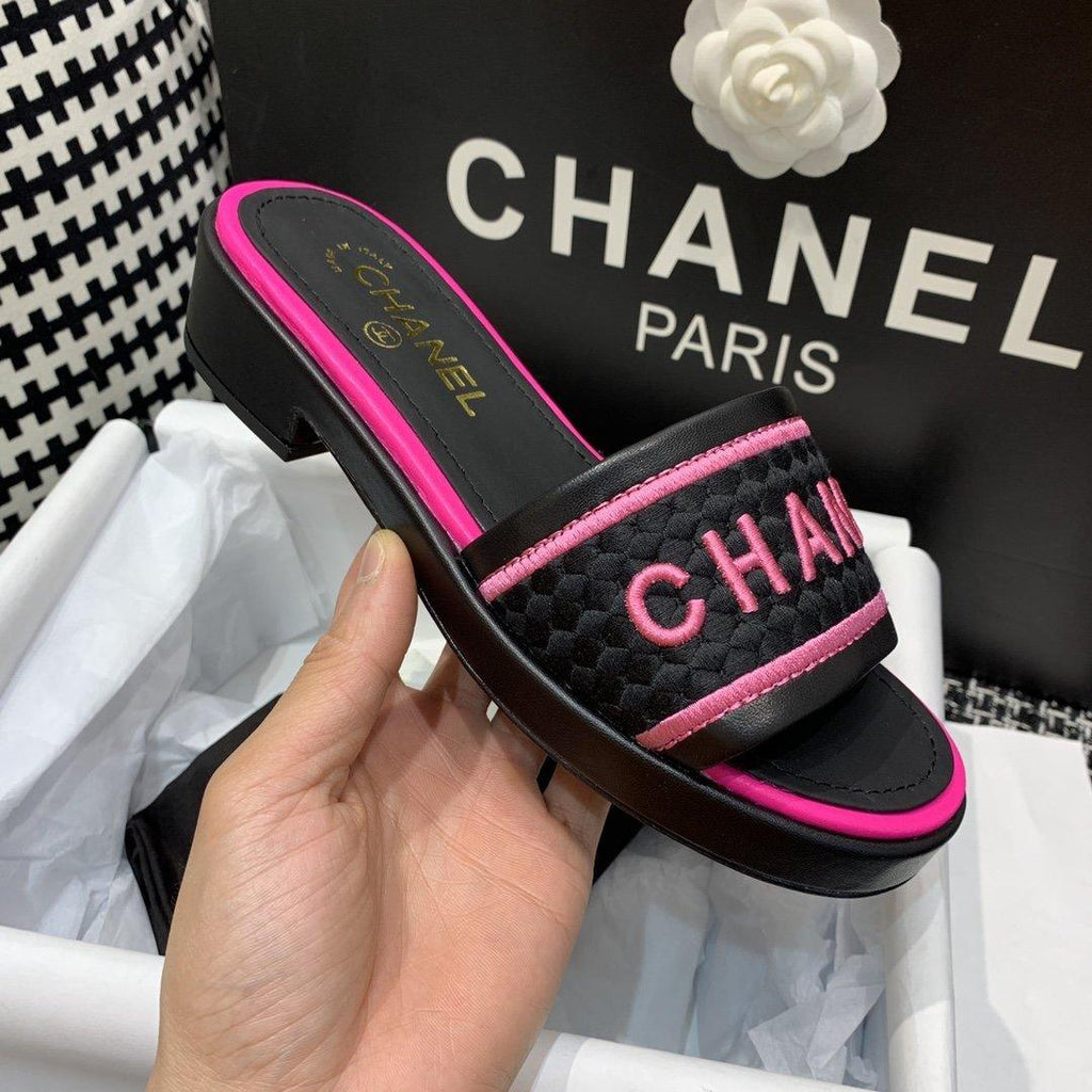 Sandals by Chanel - product photo shown in the listing for this item.