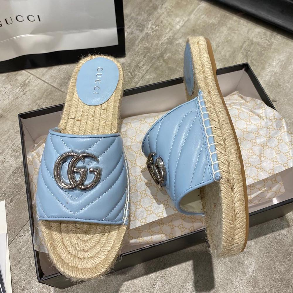 Sandals by Gucci - product photo shown in the listing for this item.