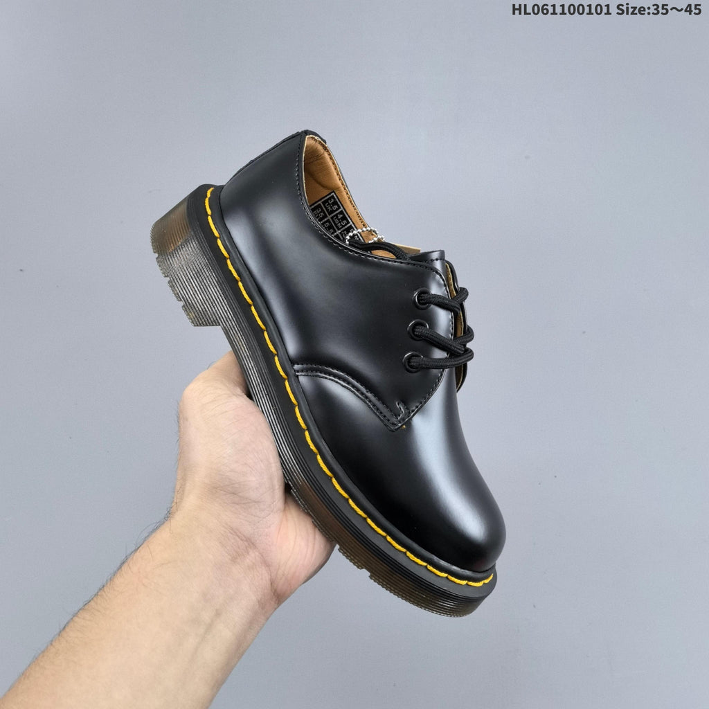 Dr. Martens Sinclair Black Platform Lace-Up Footwear - product image from the listing.