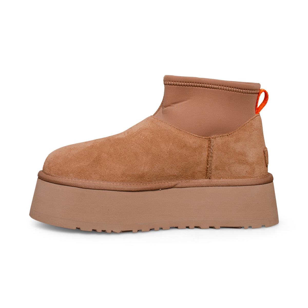 Women's UGG Classic Mini Dipper Platform Chestnut Boots - product image from the listing.