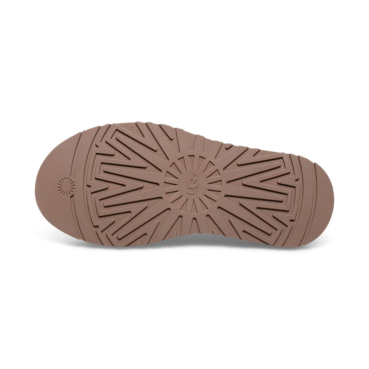 Women's UGG Classic Mini Dipper Platform Chestnut Boots - product image from the listing.