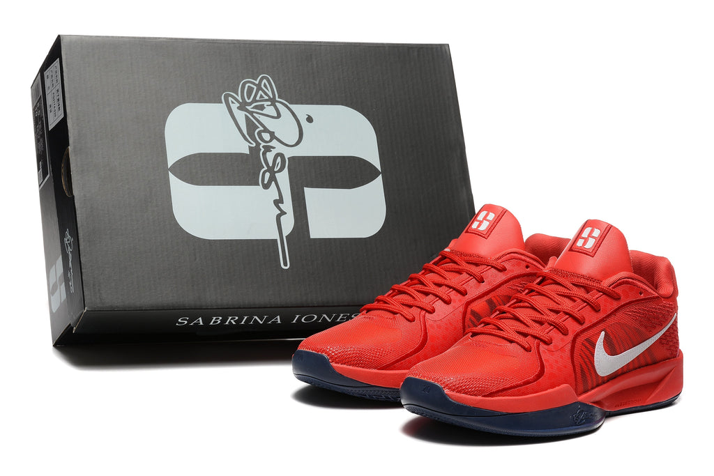 Nike Sabrina 2 Basketball Shoes in Red - product image from the listing.