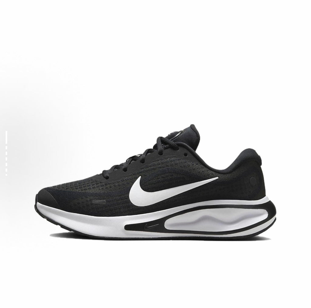 Nike Journey Run Road Running Shoes in Black White FN0228-001 - product image from the listing.