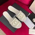 Sandals by Chanel - product photo shown in the listing for this item.