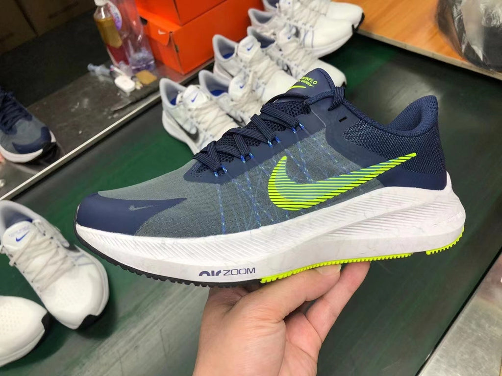 Nike Zoom Winflo 8 Running Shoes in Midnight Navy CW3419-401 - product image from the listing.
