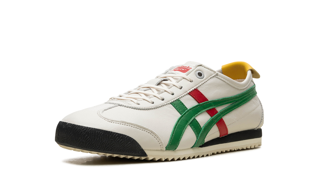 Onitsuka Tiger Mexico 66 Sd in Birch Green Red Yellow 127341 - product image from the listing.