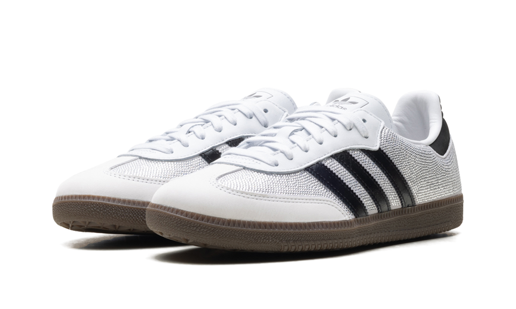 Women's Samba OG "Rhinestone Crystal White Silver" IH9055 - product image from the listing.