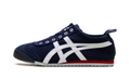 Onitsuka Tiger Mexico 66 Slip On in Navy Off White Red 195933 - product image from the listing.