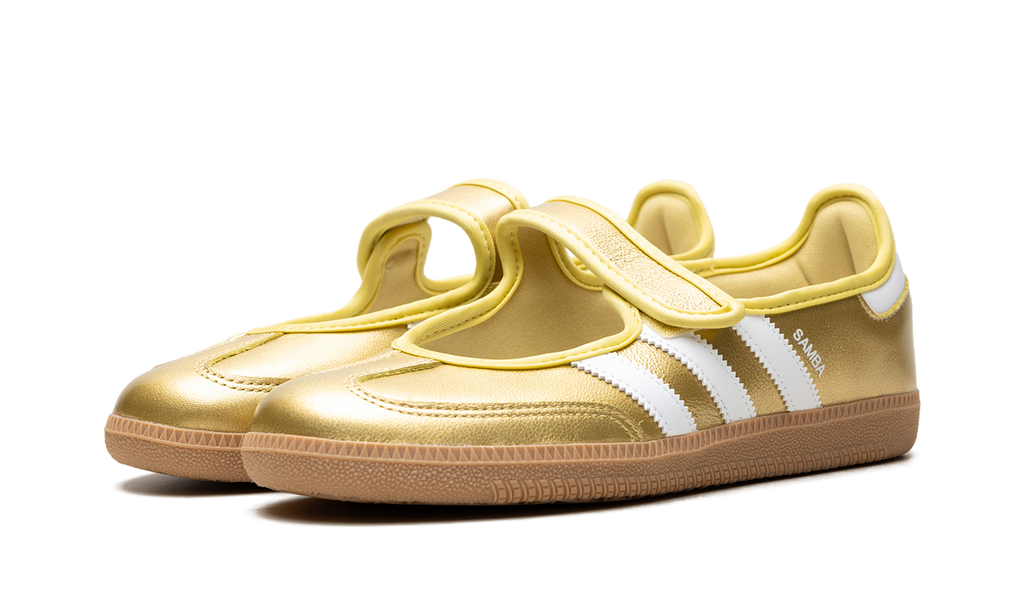 Women's Samba Jane "Gold Metallic White" IH6599 - product image from the listing.