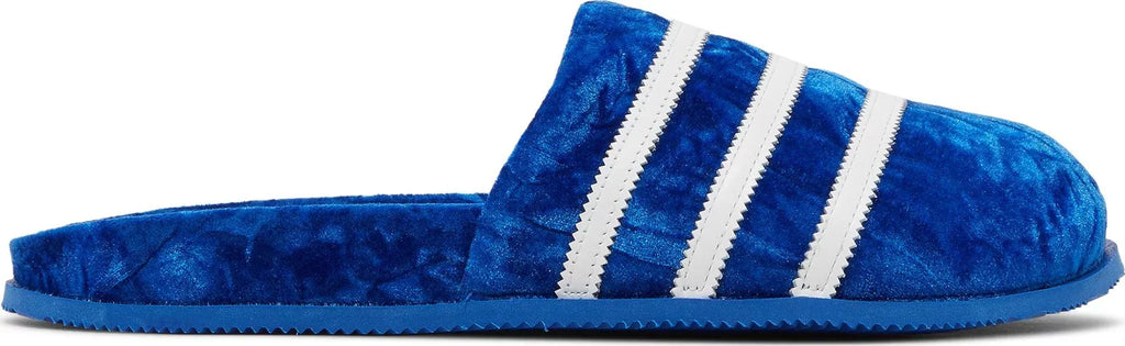 Men's [GY2556] Adidas ADIMULE SLIDE 'BLUE VELVET' - product image from the listing.