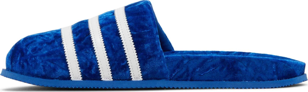 Men's [GY2556] Adidas ADIMULE SLIDE 'BLUE VELVET' - product image from the listing.