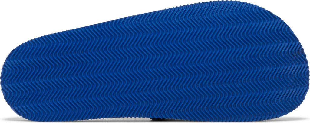 Men's [GY2556] Adidas ADIMULE SLIDE 'BLUE VELVET' - product image from the listing.