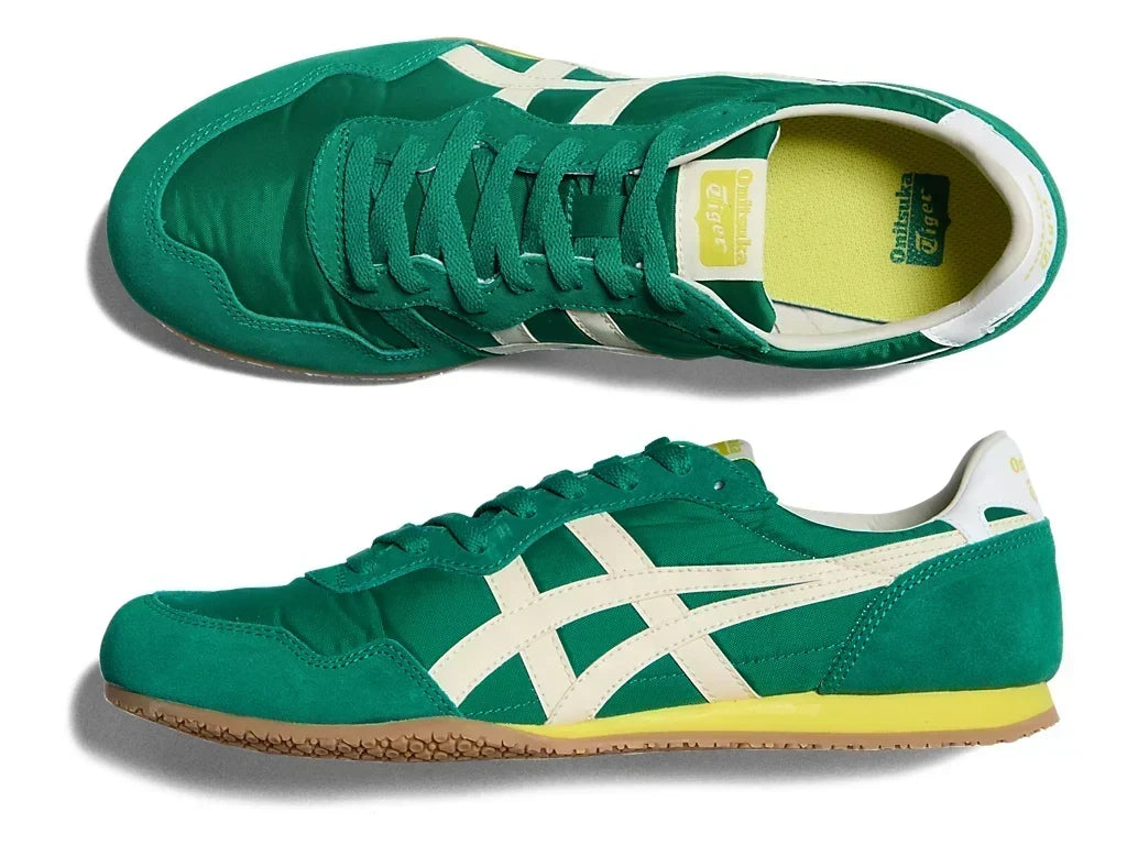 Onitsuka Tiger SERRANO 1183B400 307 FOREST in GREEN CREAM - product image from the listing.