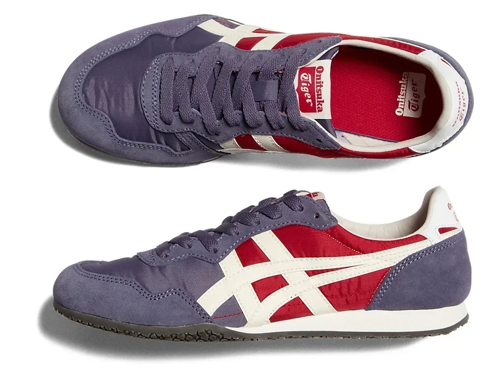 Onitsuka Tiger SERRANO 1183B400 501 GREYISH in PURPLE CREAM - product image from the listing.