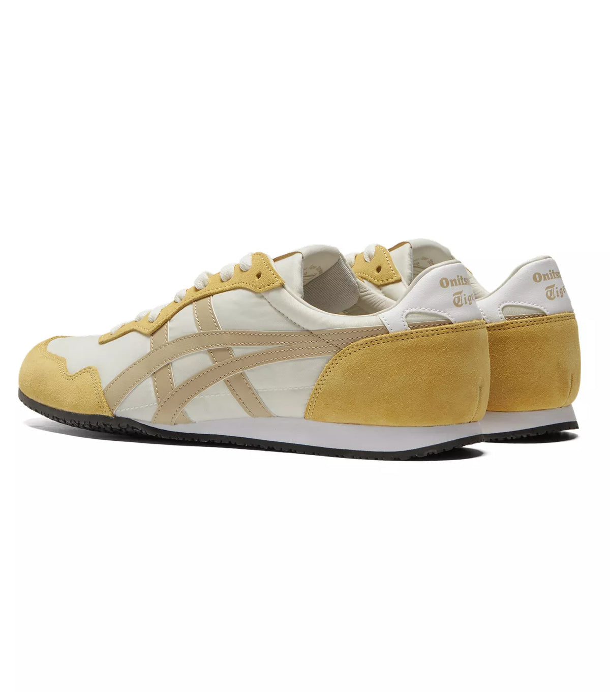 Onitsuka Tiger SERRANO in CREAM WOOD CREPE (1183B400 753) - product image from the listing.