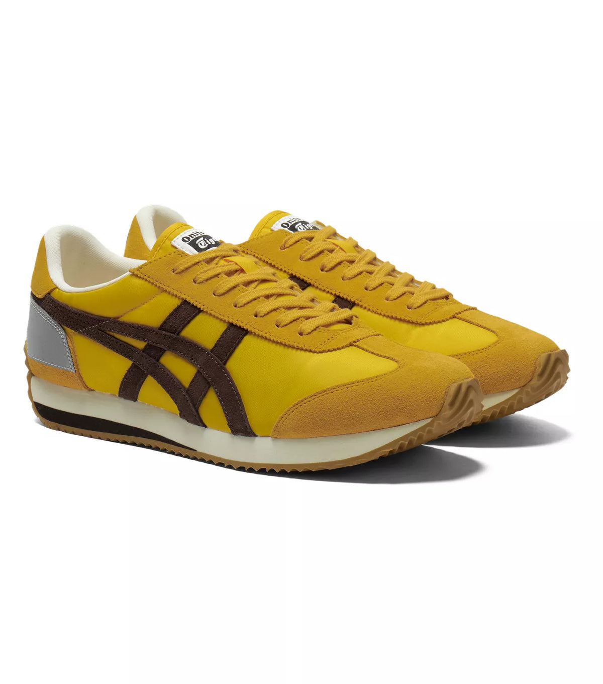 Onitsuka Tiger CALIFORNIA 78 VIN 1183C401 750 SUNFLOWER YELLOW LICORICE in BROWN - product image from the listing.