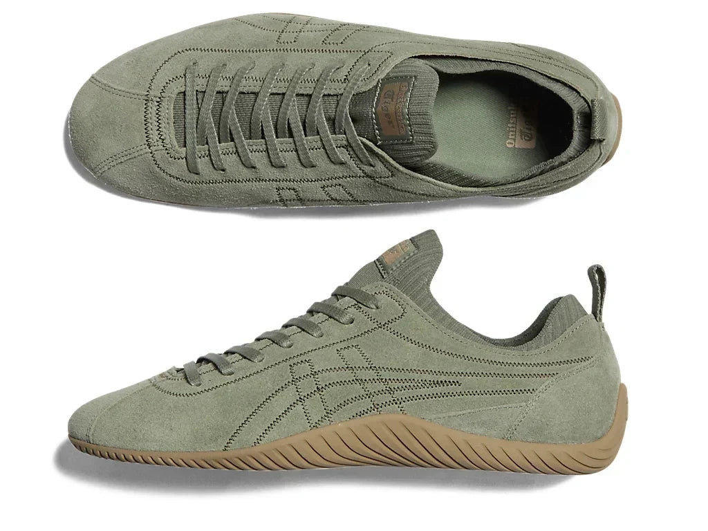 Onitsuka Tiger SCLAW 1183C489 300 LICHEN in GREEN BROWN STONE - product image from the listing.