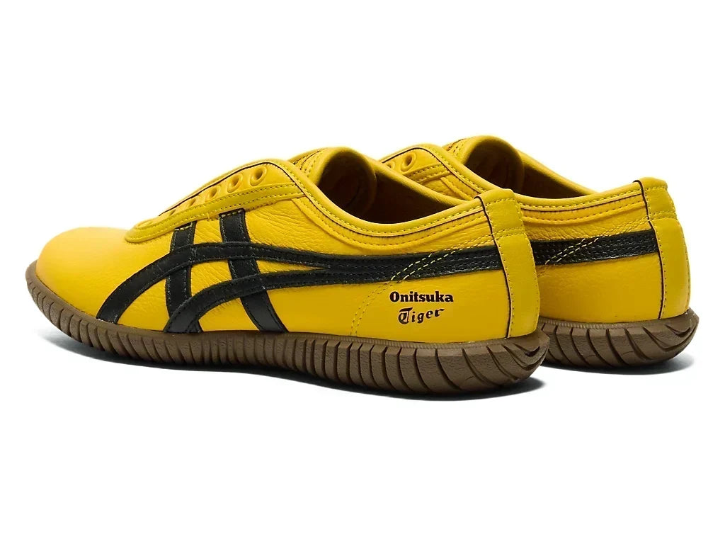 Onitsuka Tiger TSUNAHIKI SLIP-ON 1183C529 750 SUNFLOWER in YELLOW BLACK - product image from the listing.