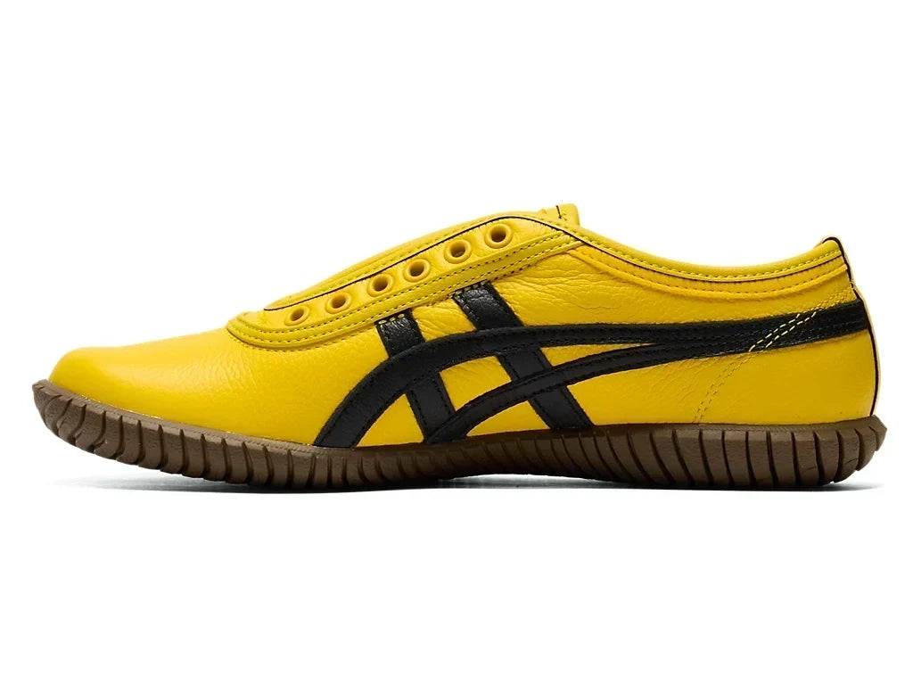 Onitsuka Tiger TSUNAHIKI SLIP-ON 1183C529 750 SUNFLOWER in YELLOW BLACK - product image from the listing.