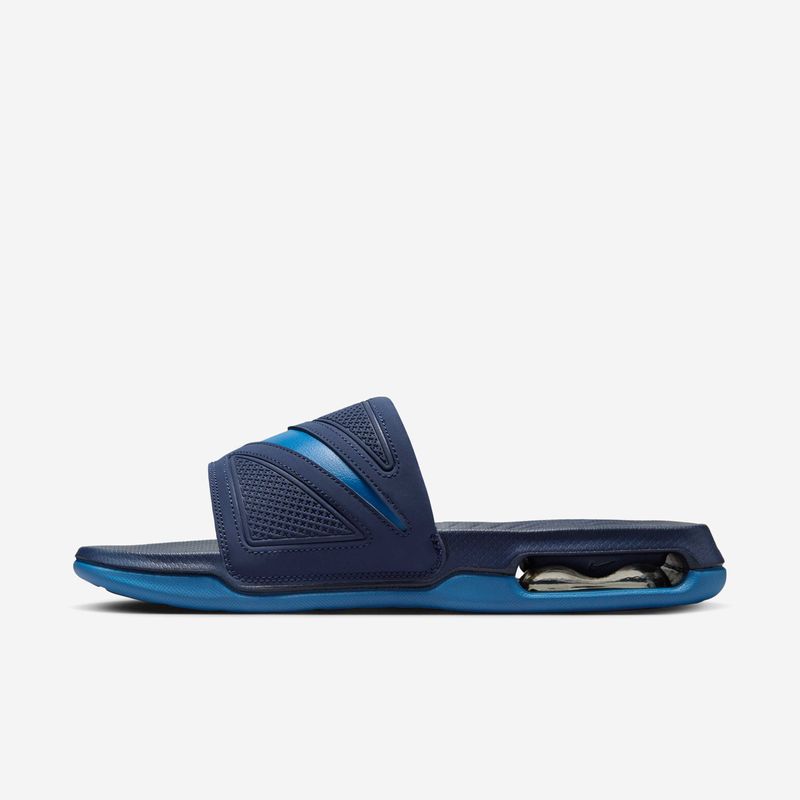 Men's Nike Air Max Cirro Slide Shoes - Blue - product image from the listing.