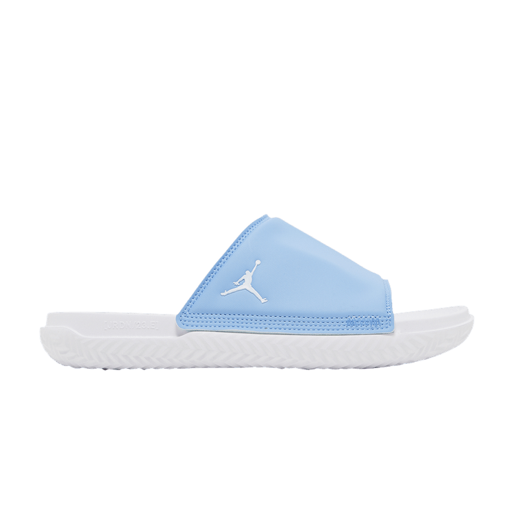 Jordan Play Slide in University Blue White - product image from the listing.