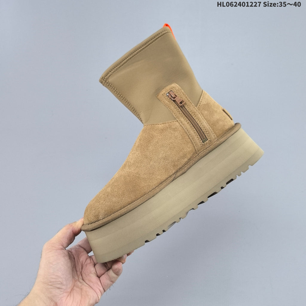 Women's UGG Treadlite Suede Platform Winter Boots - product image from the listing.