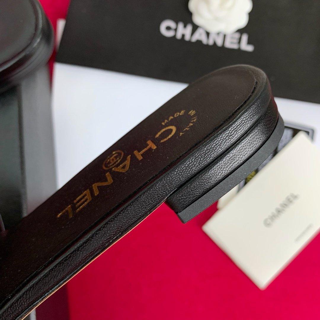 Sandals by Chanel - product photo shown in the listing for this item.