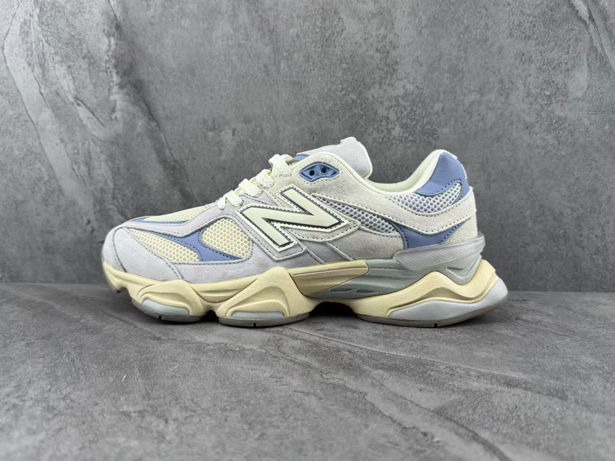 Grey and Blue New Balance 9060 Sneakers U9060EEL - product image from the listing.