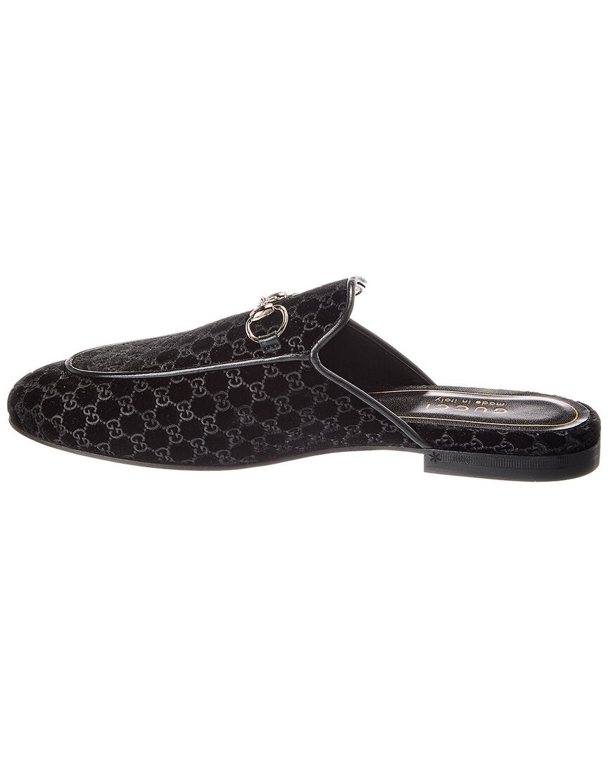 Princetown Gg Velvet Mule by Gucci - product image from the listing.
