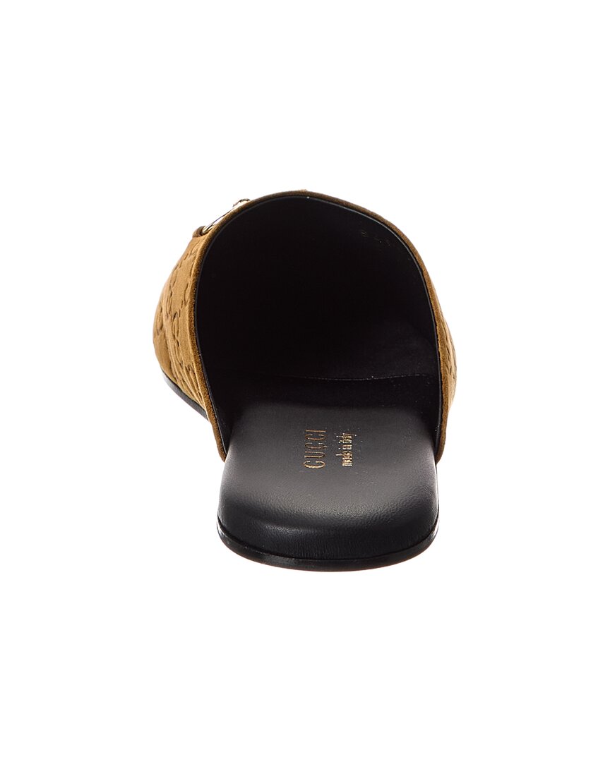 Horsebit Gg Suede Mule by Gucci - product image from the listing.