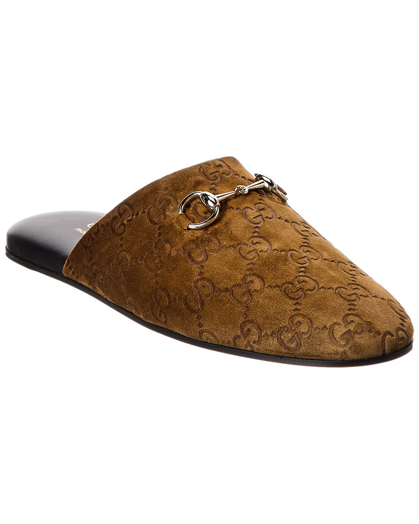 Horsebit Gg Suede Mule by Gucci - product image from the listing.