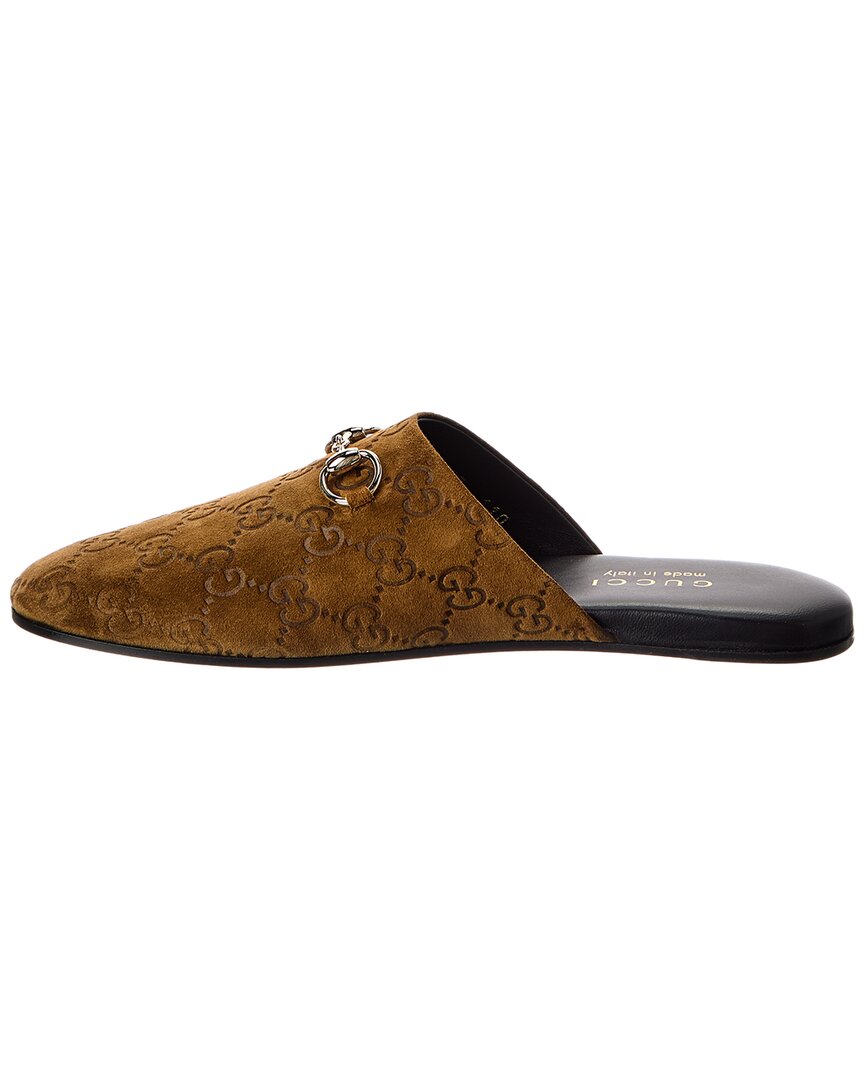 Horsebit Gg Suede Mule by Gucci - product image from the listing.