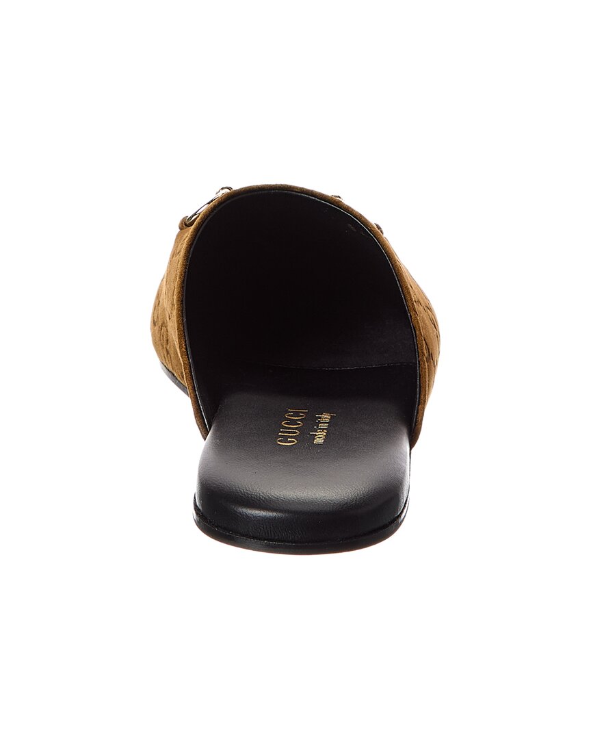 Horsebit Gg Suede Mule by Gucci - product image from the listing.