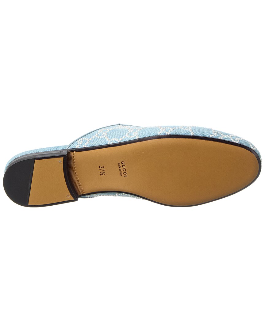 Giglio Princetown Canvas & Leather Mule by Gucci - product image from the listing.