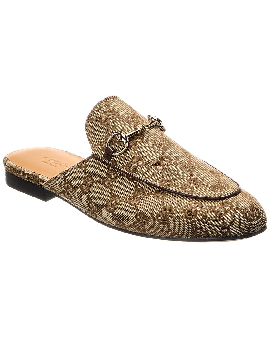 Princetown Gg Canvas Mule by Gucci - product image from the listing.