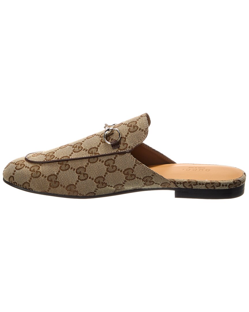 Princetown Gg Canvas Mule by Gucci - product image from the listing.