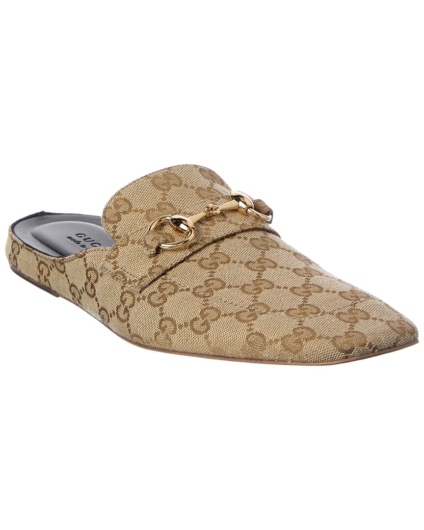 Ragazzo Canvas & Leather Mule by Gucci - product image from the listing.