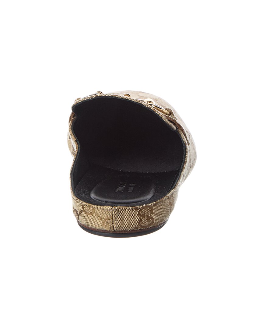 Ragazzo Canvas & Leather Mule by Gucci - product image from the listing.