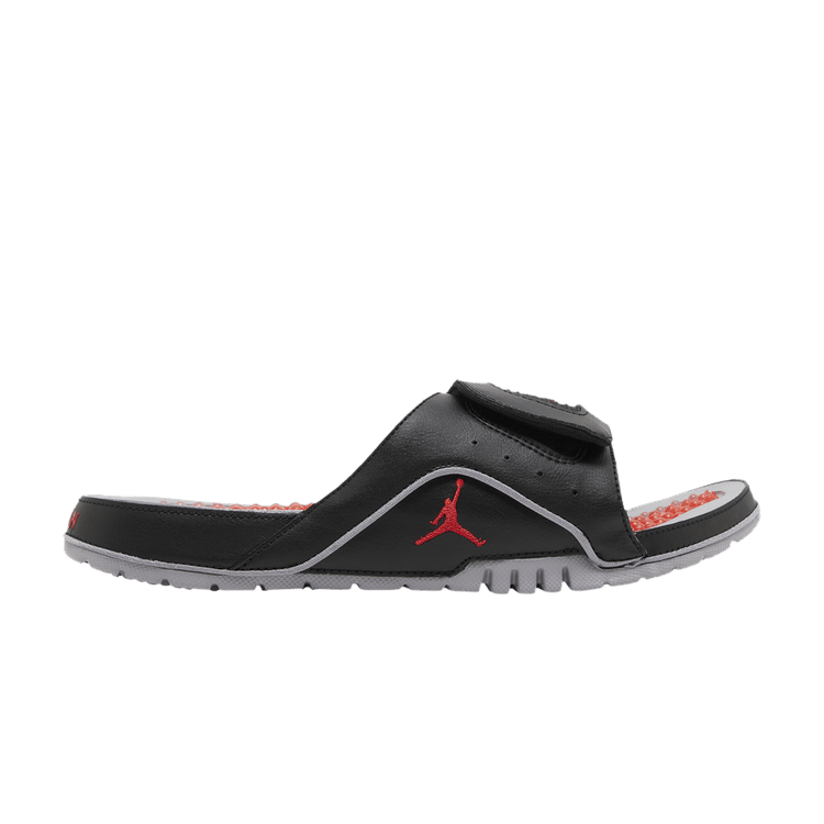 Black Cement - Jordan Hydro 4 Slide - product image from the listing.