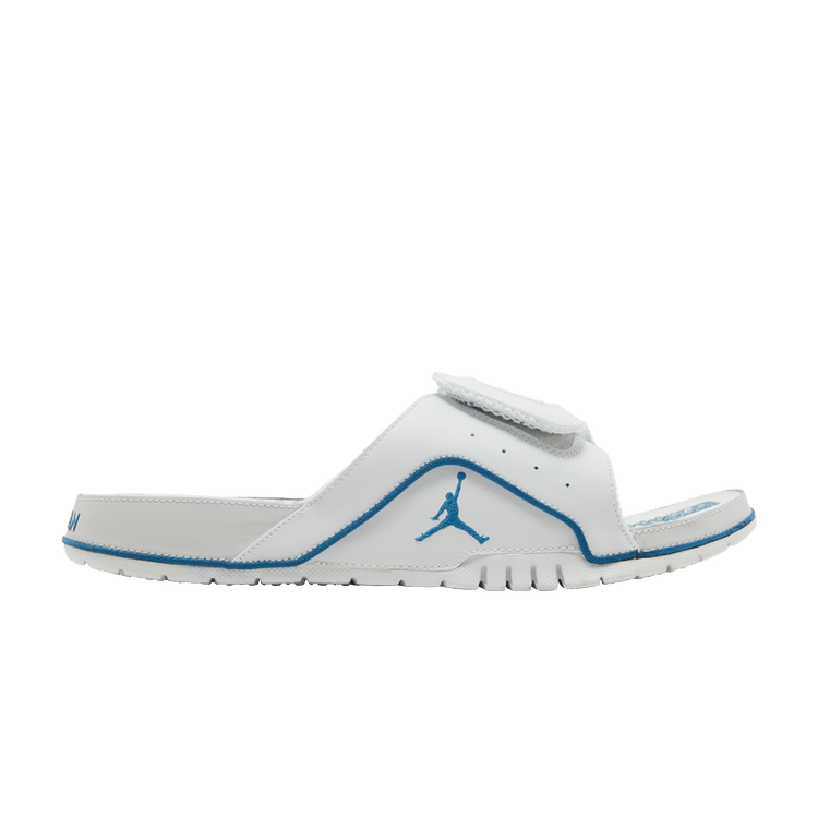 Jordan Hydro 4 Slide Military in Blue - product image from the listing.