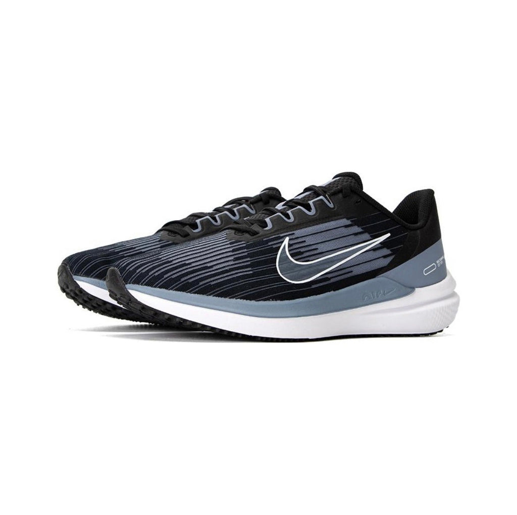 Nike Air Winflo 9 Running Shoes in Black Grey DD6203-008 - product image from the listing.
