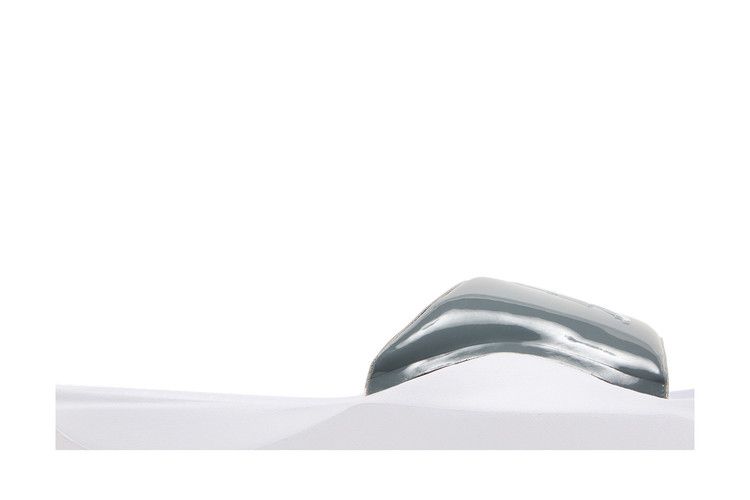 Jordan Franchise Slide Cool Grey Medium in Grey White - product image from the listing.