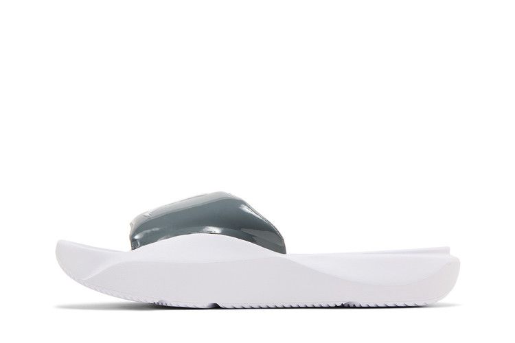 Jordan Franchise Slide Cool Grey Medium in Grey White - product image from the listing.